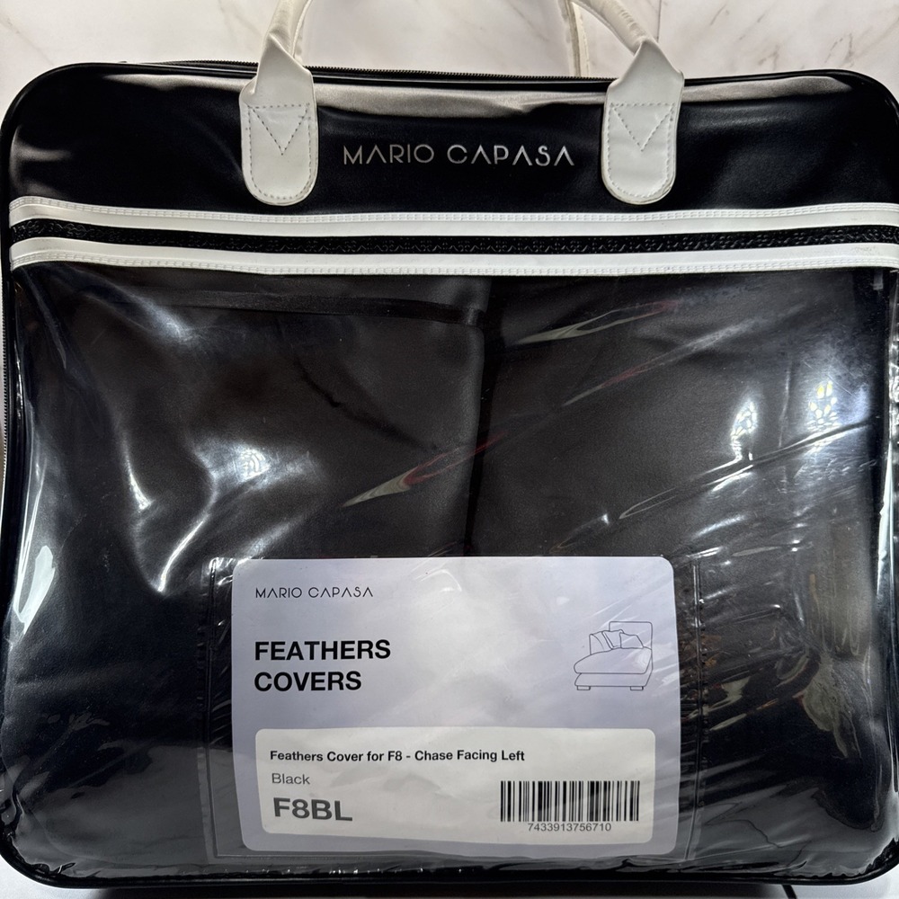MARIO CAPASA✨Feathers Covers for F8✨Chase Facing Left✨ BLACK✨F8BL✨NEW!